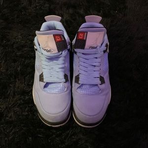 Jordan 4 university blue (worn)